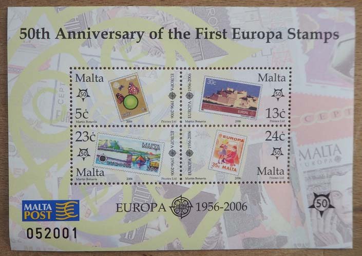 Malta - Malta Bl.32 500 pieces ** Michel Online 2023 catalog value €