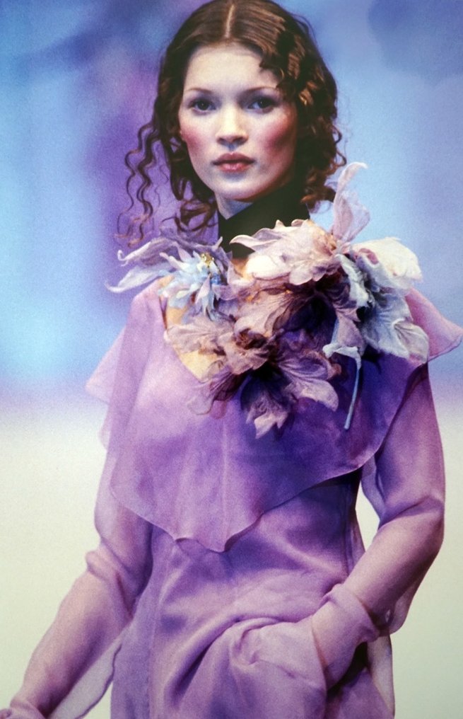 Guy Marineau (1947) - Kate Moss , Milan 1993 - Catawiki
