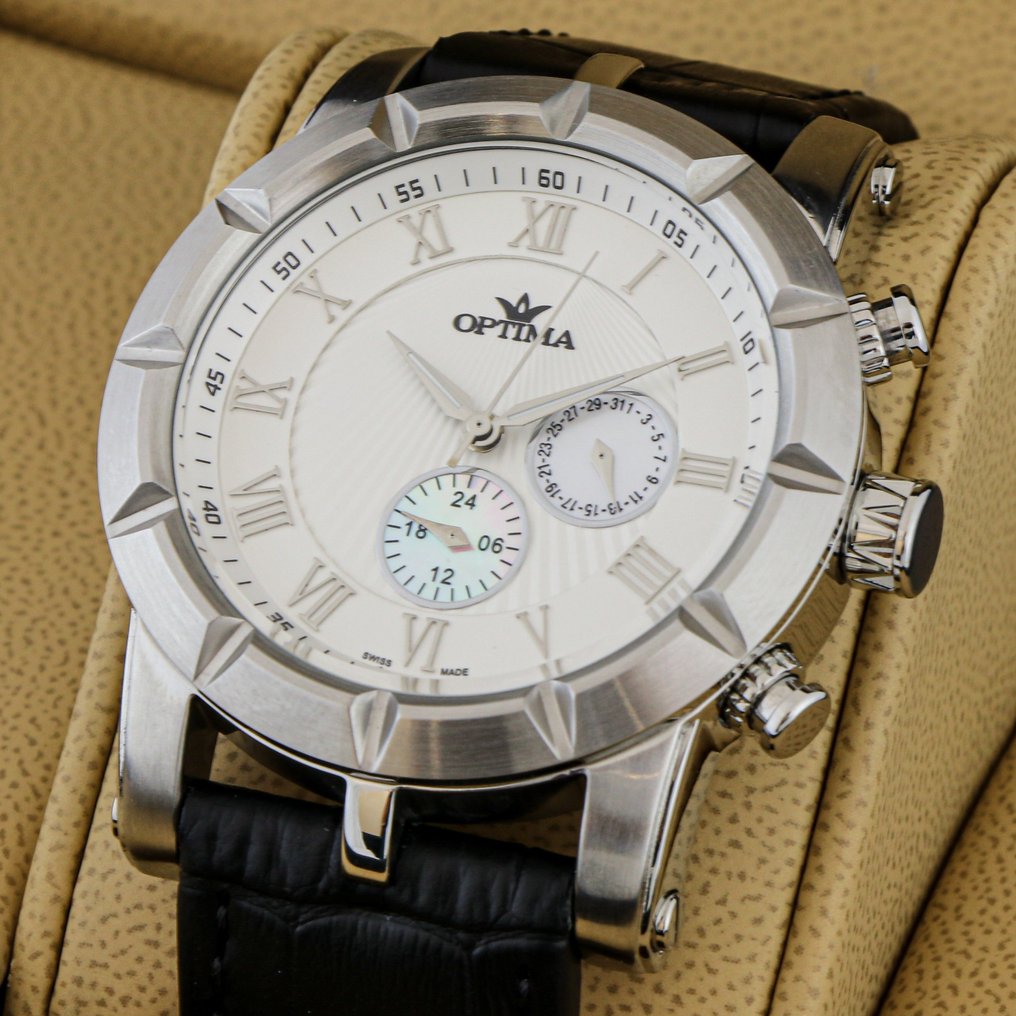 OPTIMA Swiss Watch OSC299SL1 NO RESERVE PRICE Men 2011