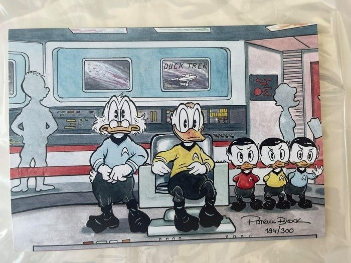 Patrick Block - Signed and numbered print - Duck Trek - 1 print - 2021 ...