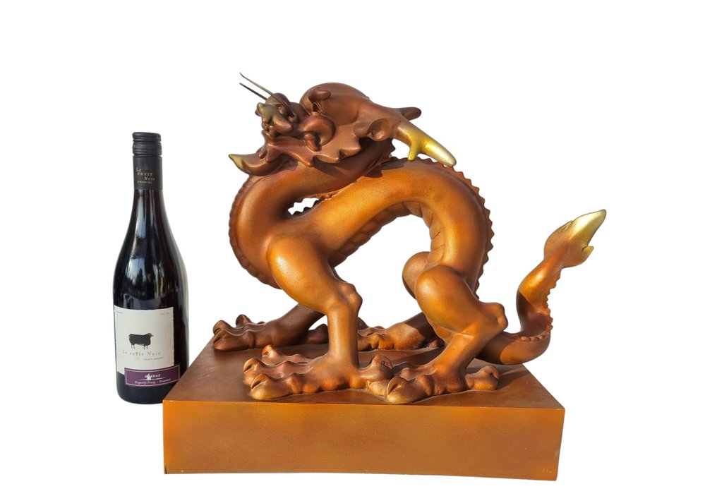 sculptuur-chinese-draak-lung-42-cm-brons-catawiki