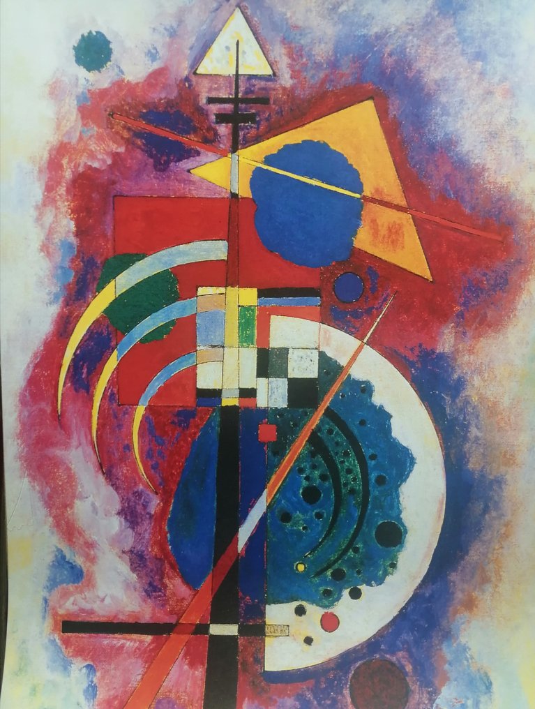Kandinsky Homenaje a Grohmann 1926 Grande XL licensed offset