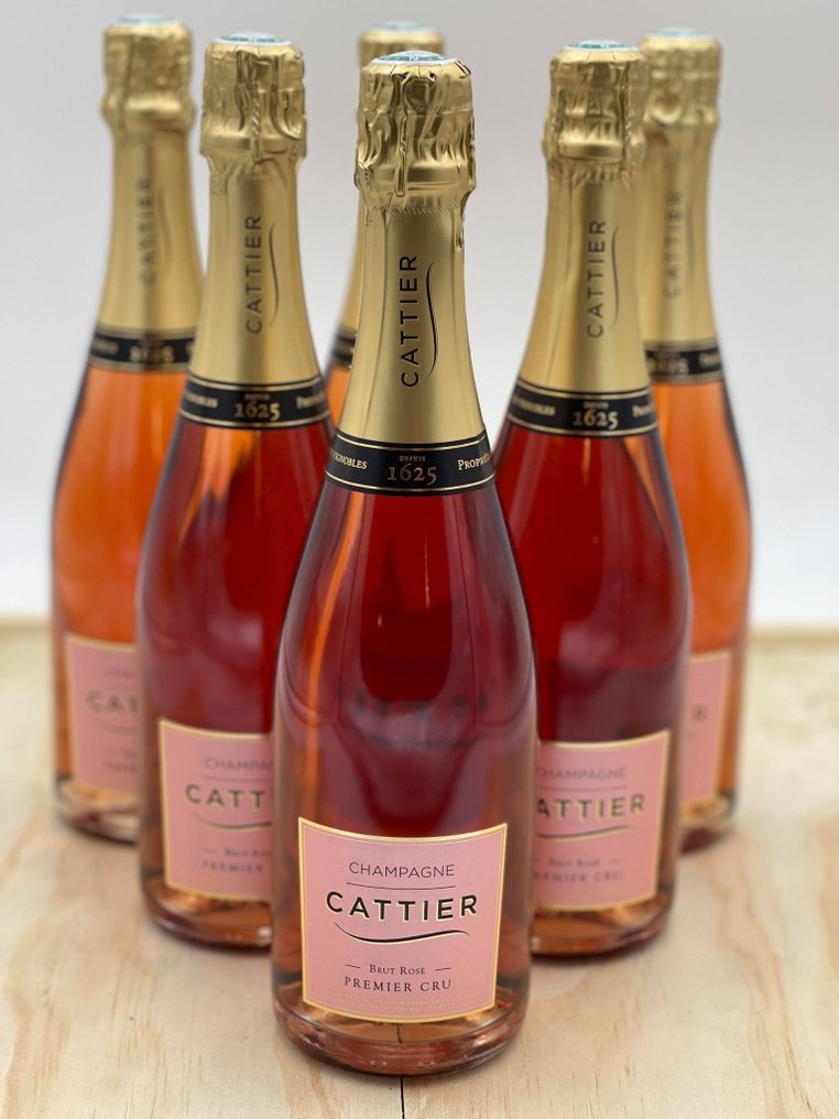 Cattier Brut Champagne Rosé 6 Bottles (0.75L) Catawiki