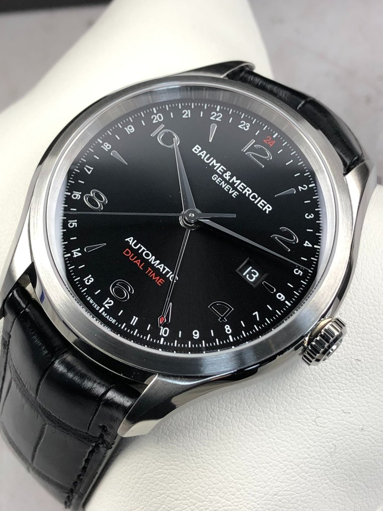 Baume mercier clifton dual time clearance