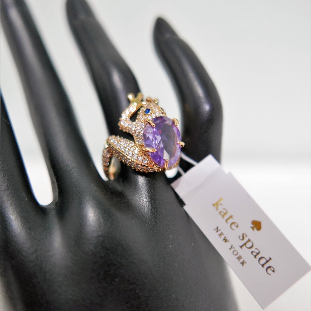 Other brand - Kate Spade - Crystal Frog - Ring - Catawiki