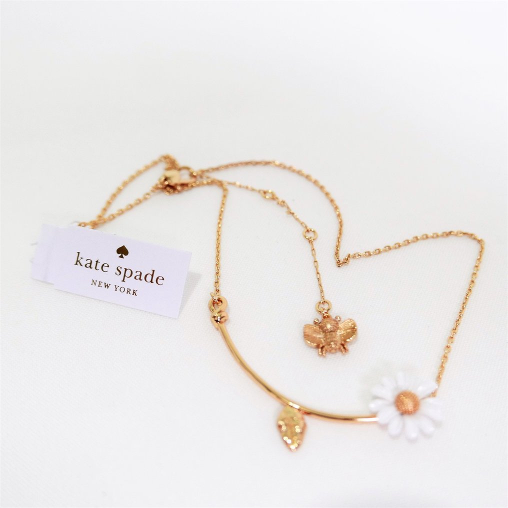 Other brand - Kate Spade - Flower Bee - Necklace - Catawiki