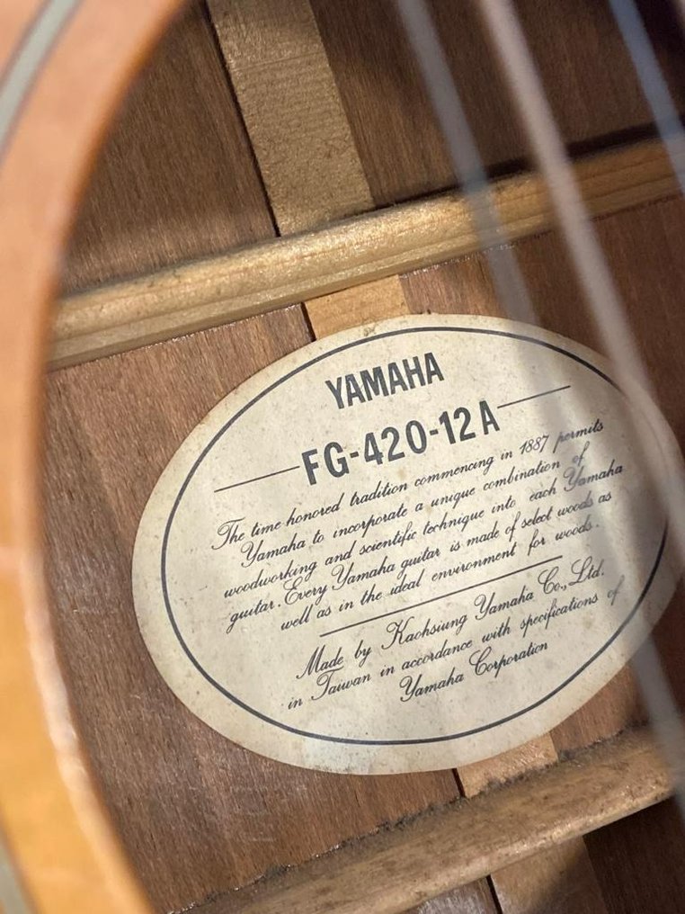 Yamaha FG 420 12A Acoustic Guitar Catawiki yamaha-fg-420-12a-acoustic-guitar-catawiki