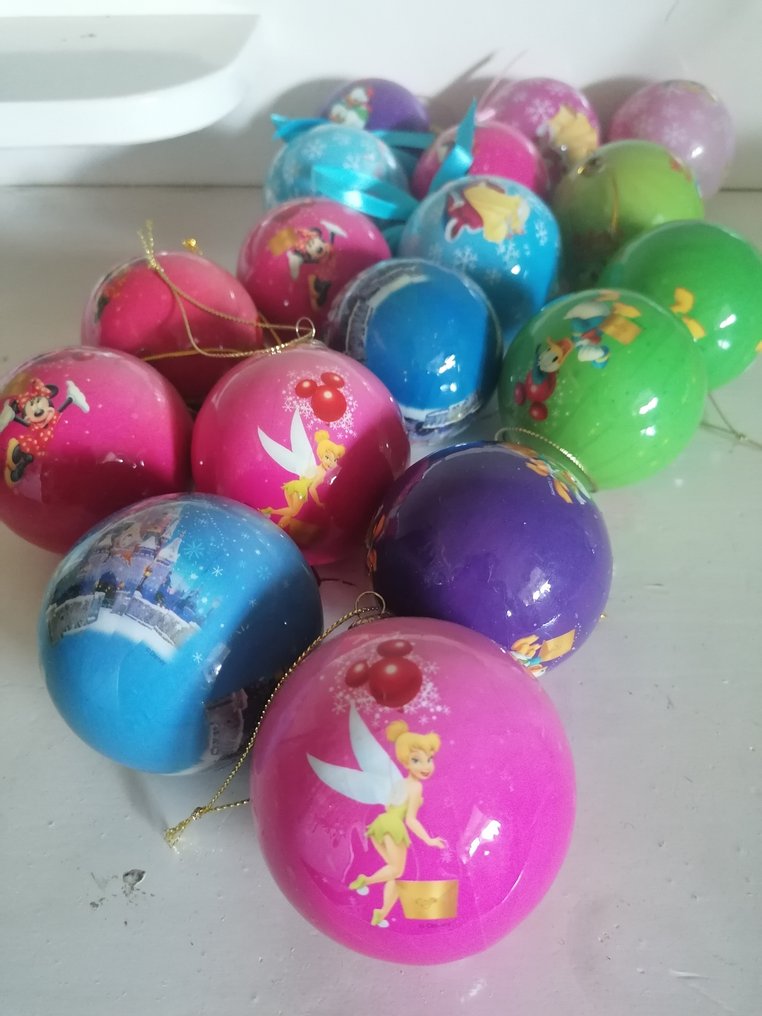 Disneyland onbreekbare kerstballen (17) Papiermache Catawiki