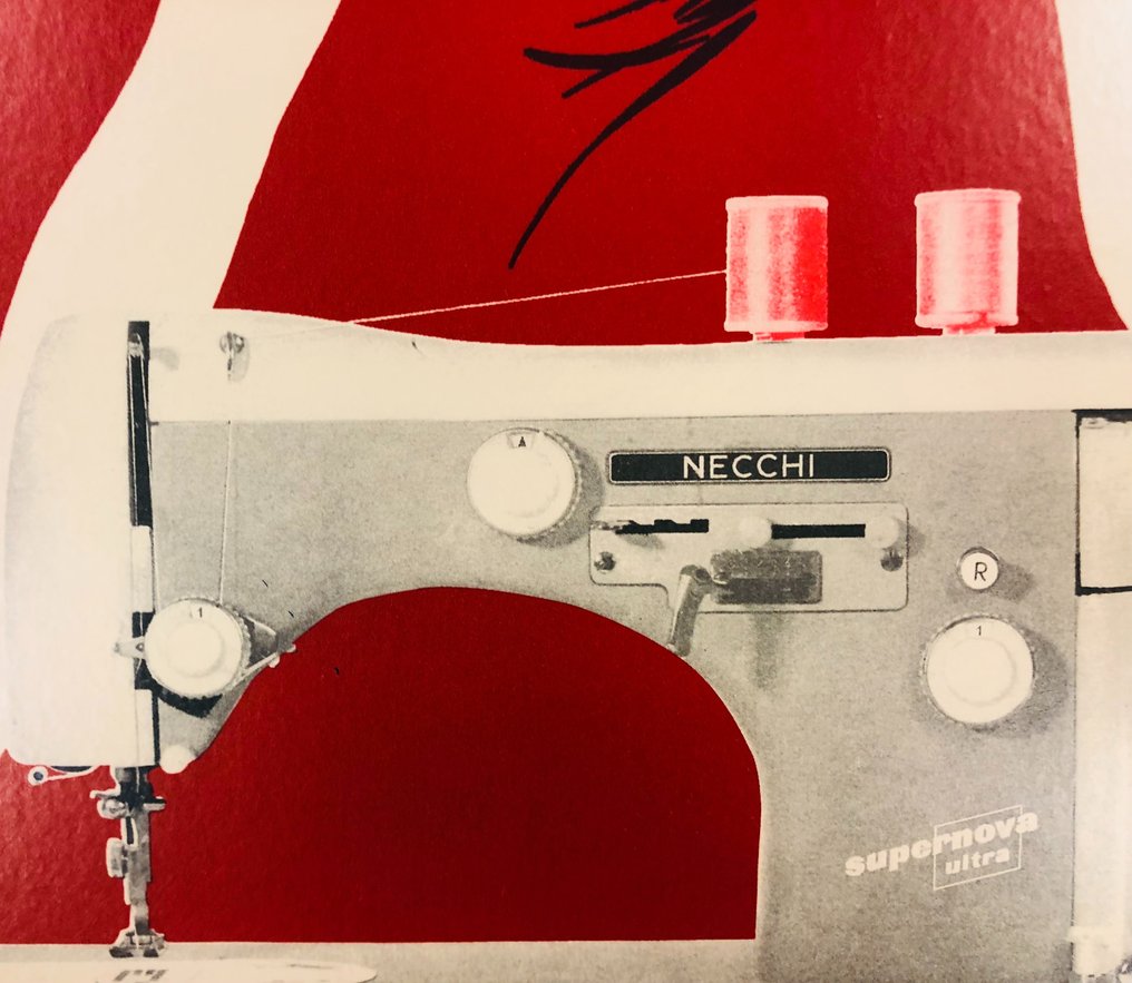 Jeanne Grignani Necchi "La mia macchina per cucire è una Necchi
