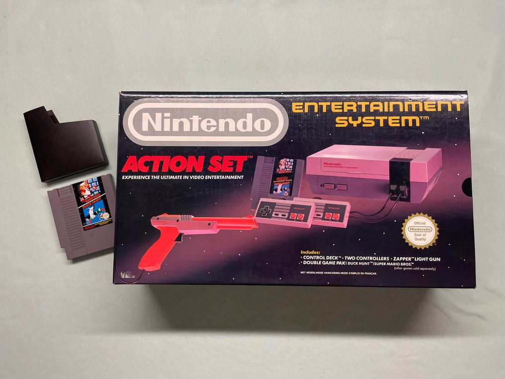 1 Nintendo NES Action Set NES (1) In original box Catawiki