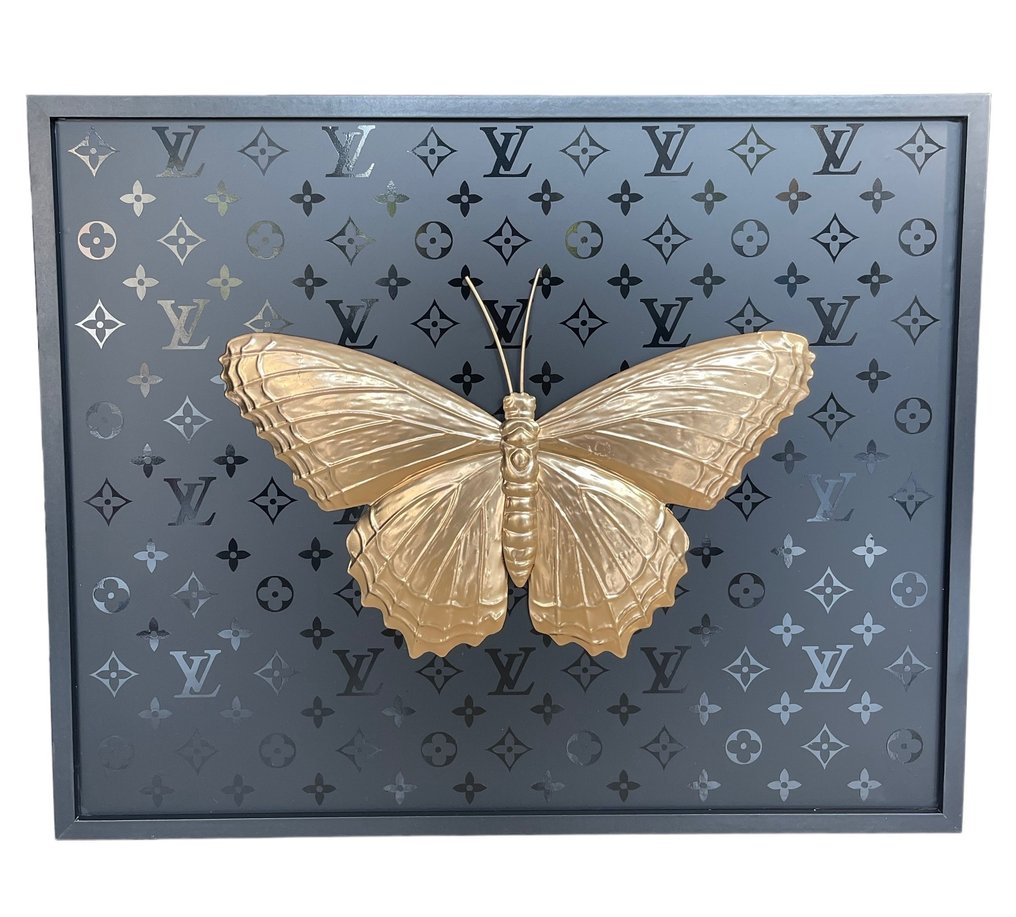 DALUXE ART - Louis vuitton butterfly metal - Catawiki
