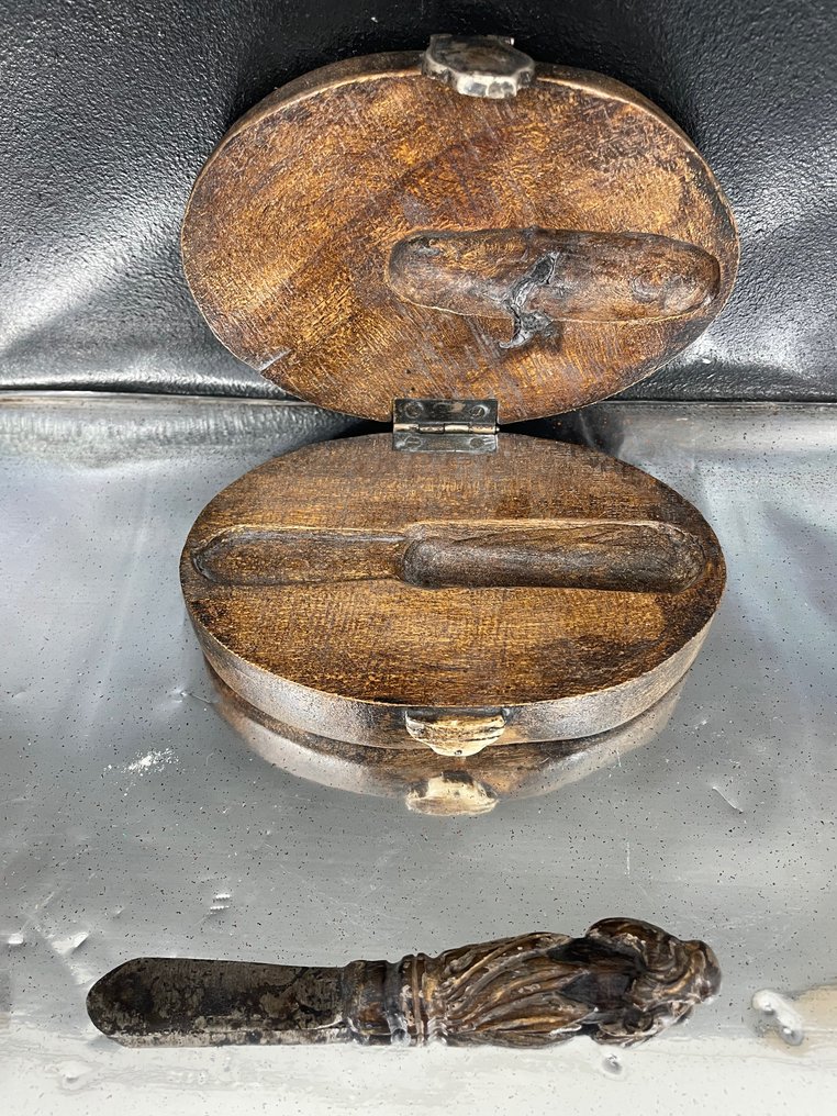 Judaica Circumcision knife with case (1) Ivory, Wood Catawiki