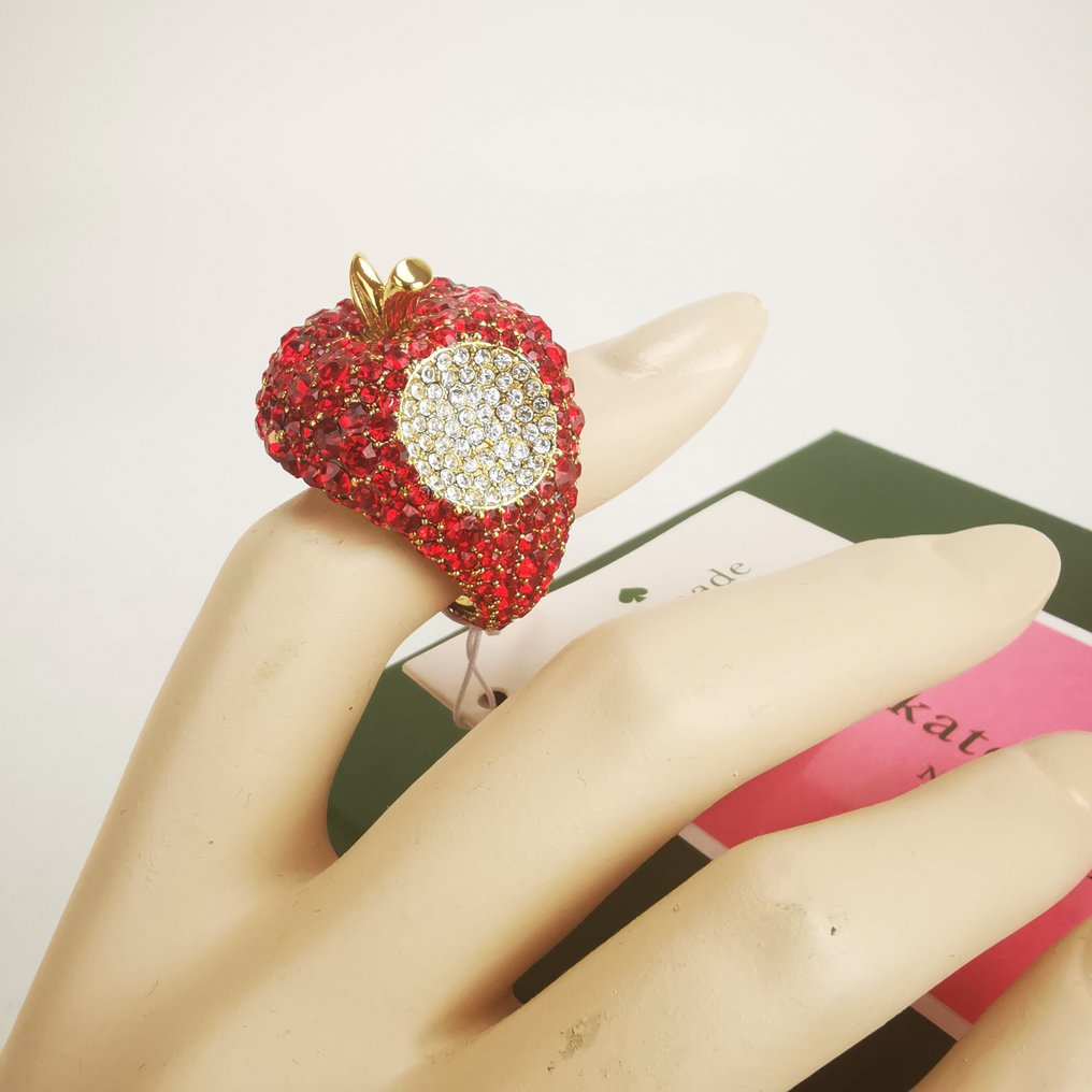 Strawberry kate top spade ring