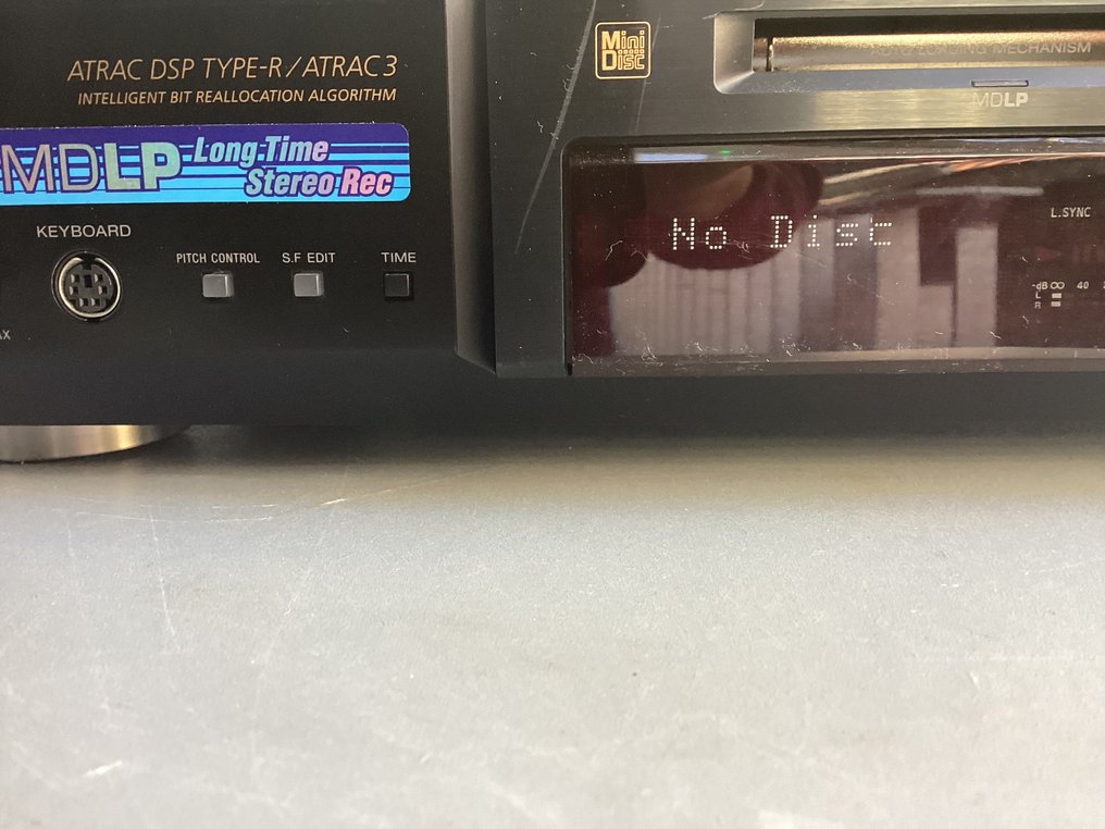 Sony MDSJE640 MiniDisc deck Catawiki