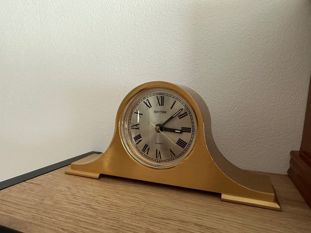 Rhythm Quartz Clock Brass Catawiki