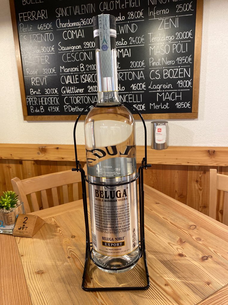 Beluga - Noble Russian Vodka - 3 Litres - Catawiki