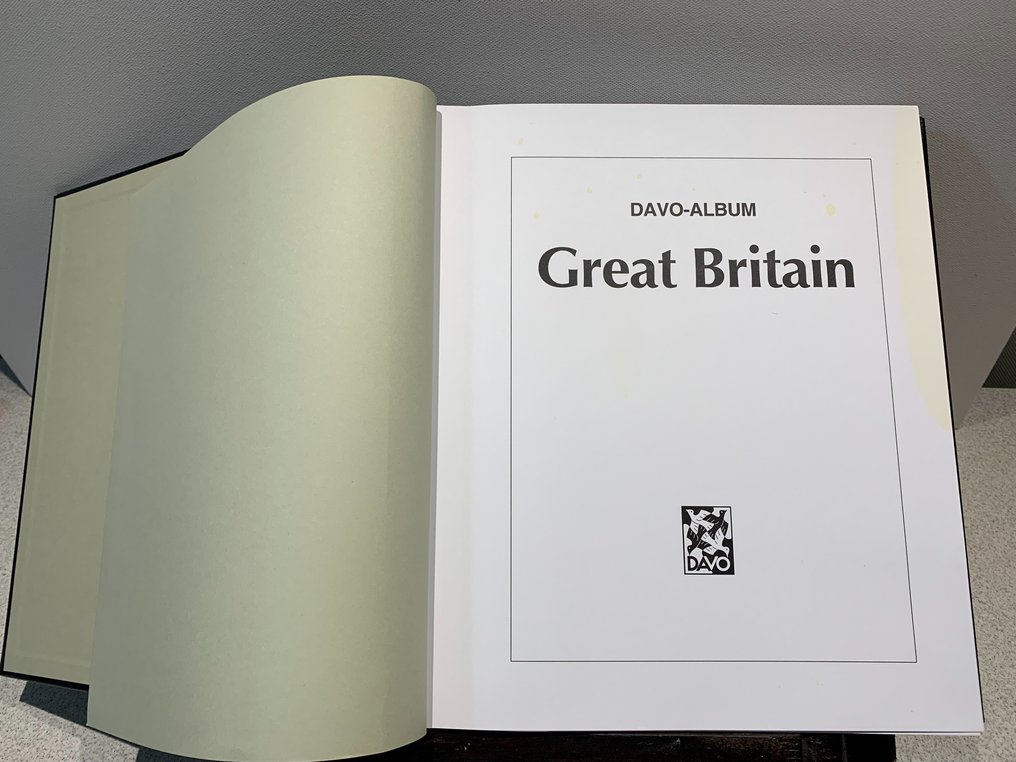 Great Britain 1840/2016 Complete binders with Davo leaves Catawiki