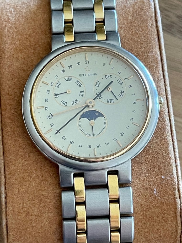 Eterna Triple Calendar Moonphase Men 19901999 Catawiki