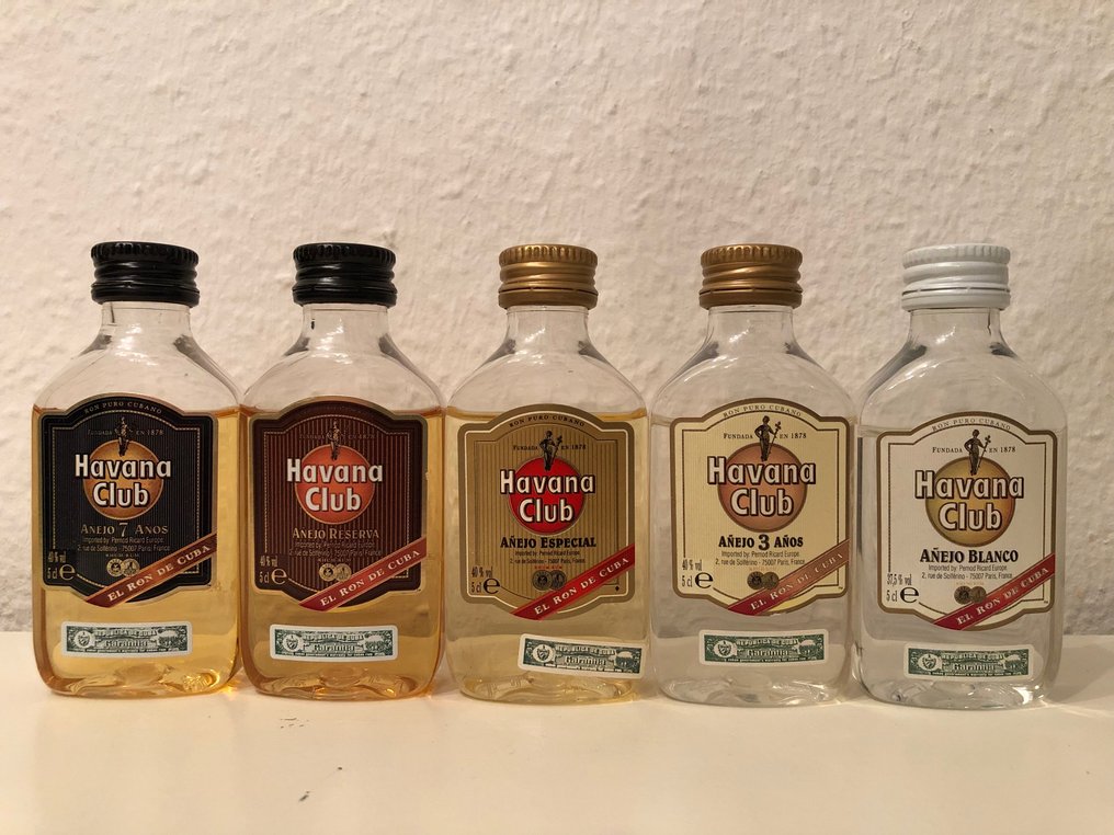 Havana Club - Anejo 7 & + Reserva + Especial + 3 Anos + ...