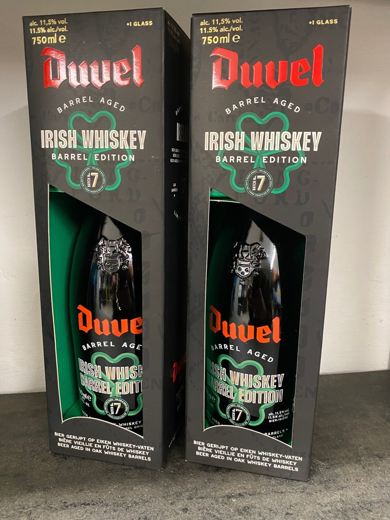 duvel barrel aged irish whiskey