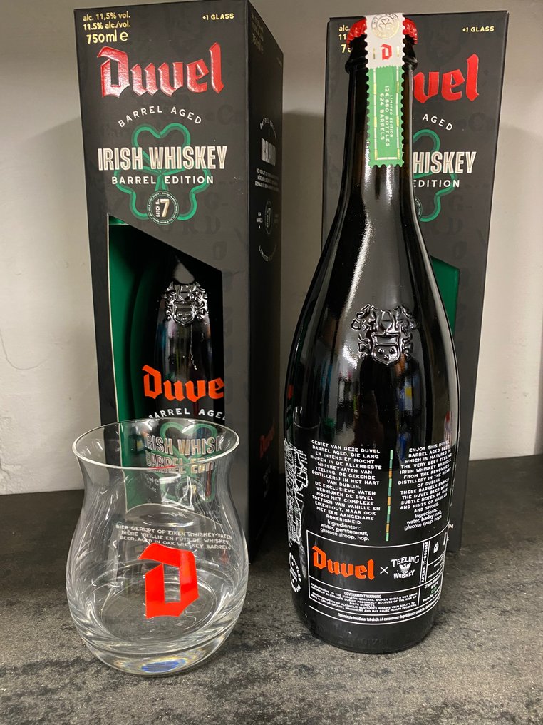 duvel barrel aged irish whiskey