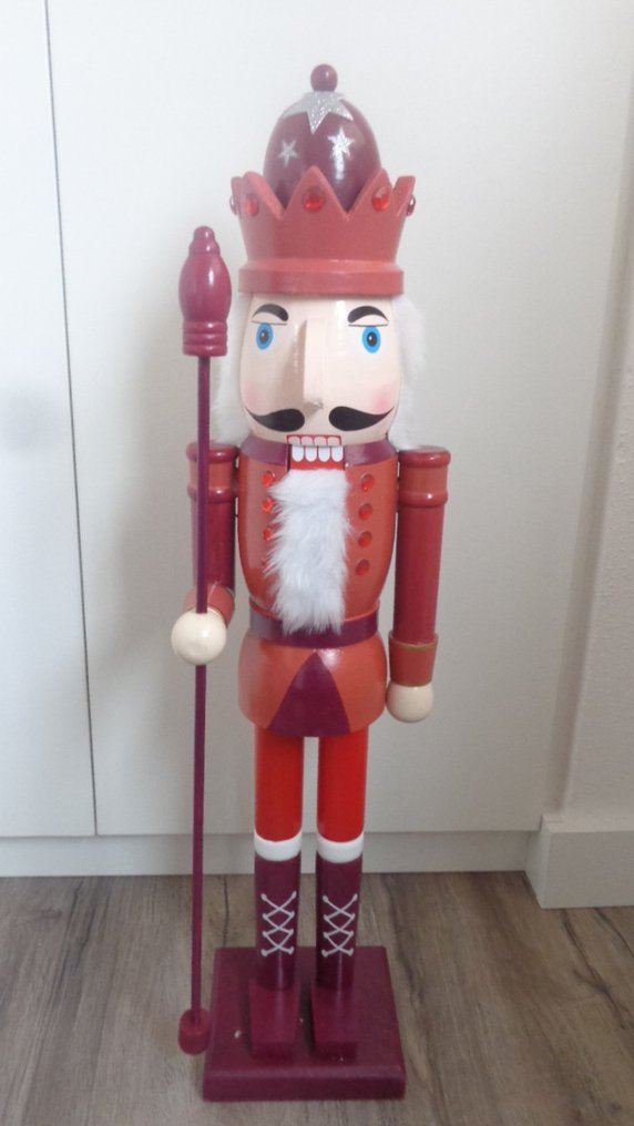 Giant Nutcracker Nutcracker Nutcracker made of wood 80 cm Catawiki