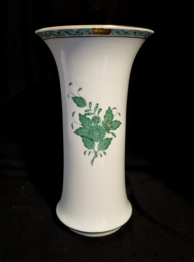 Herend Apponyi Green Vase approx. 21.5cm Porcelain Catawiki