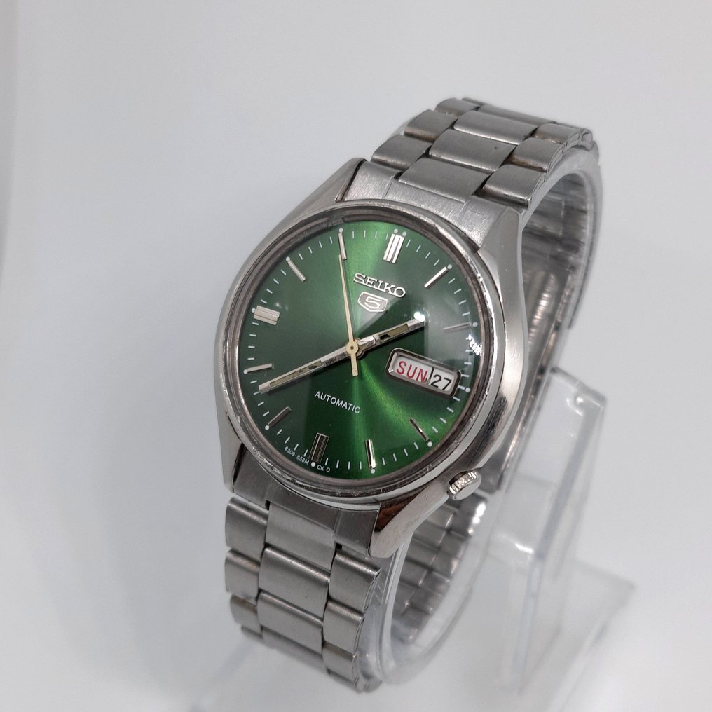 Seiko - 5-Green automatic - 6309-8230 - Men - 1970-1979 - Catawiki