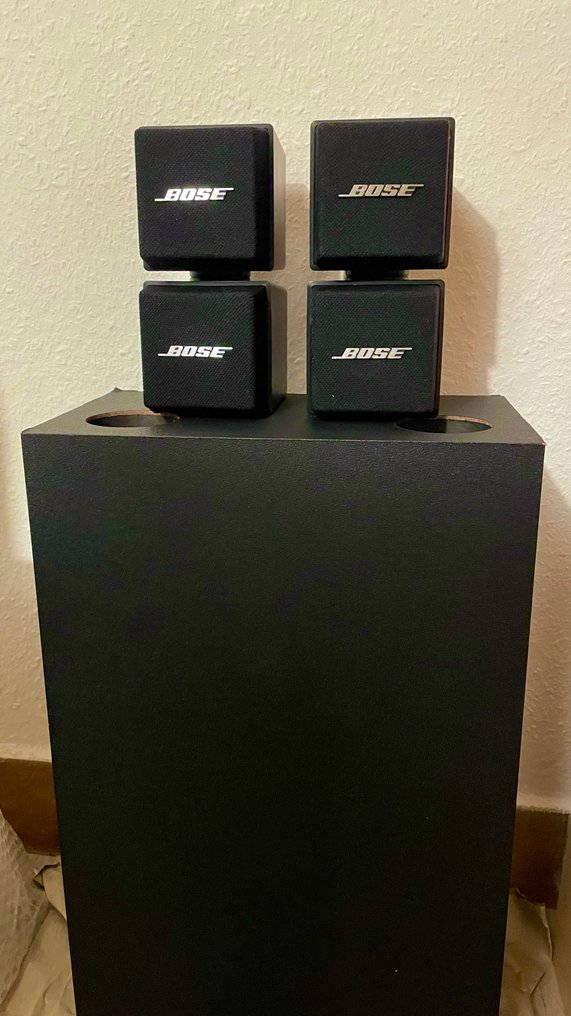 Kyst Medalje data Bose - Acoustimass AM-5 - Twin cube - Subwoofer speaker set - Catawiki