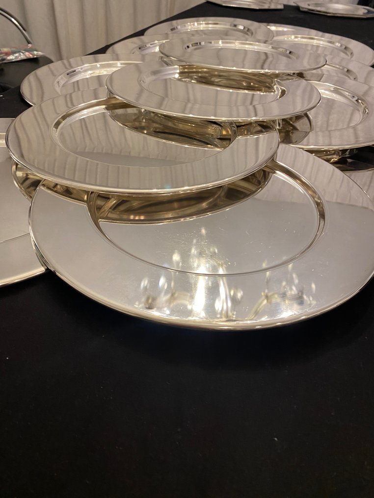 Silver Plated Plates (12) - Silver-plated - Catawiki