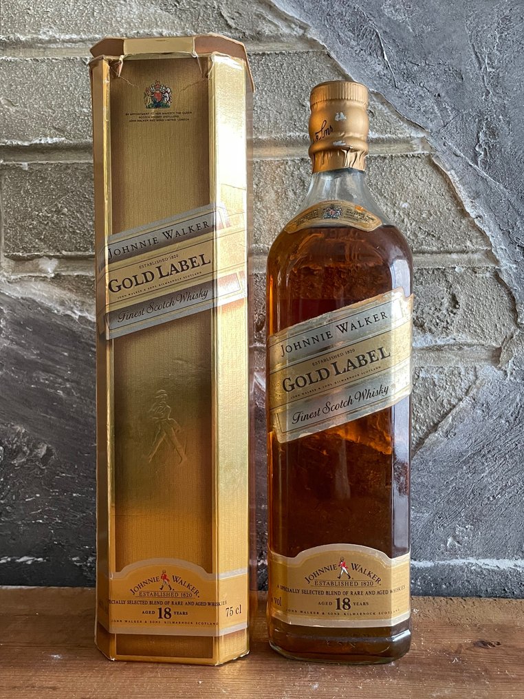 Johnnie Walker 18 years old Gold Label - Japanese import ...