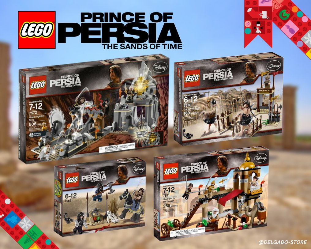 LEGO - Prince of Persia - 7572 - 7570 - 7569 - - -