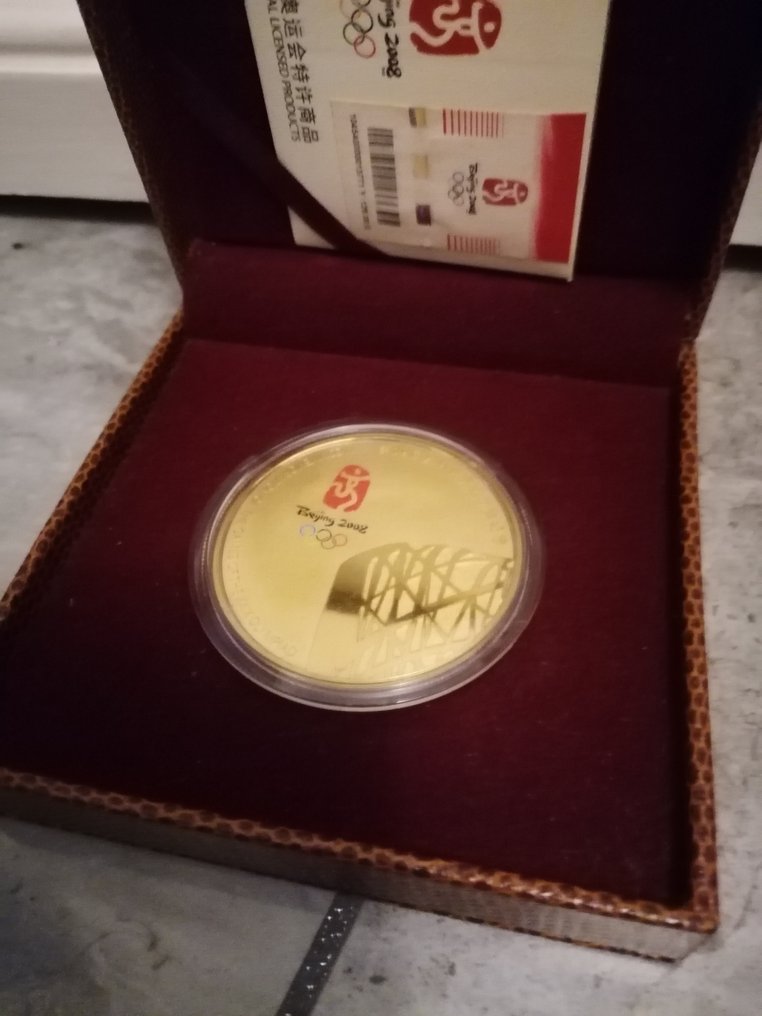 Olympic Games - 2008 - Beijing - Commemorative coin - Catawiki