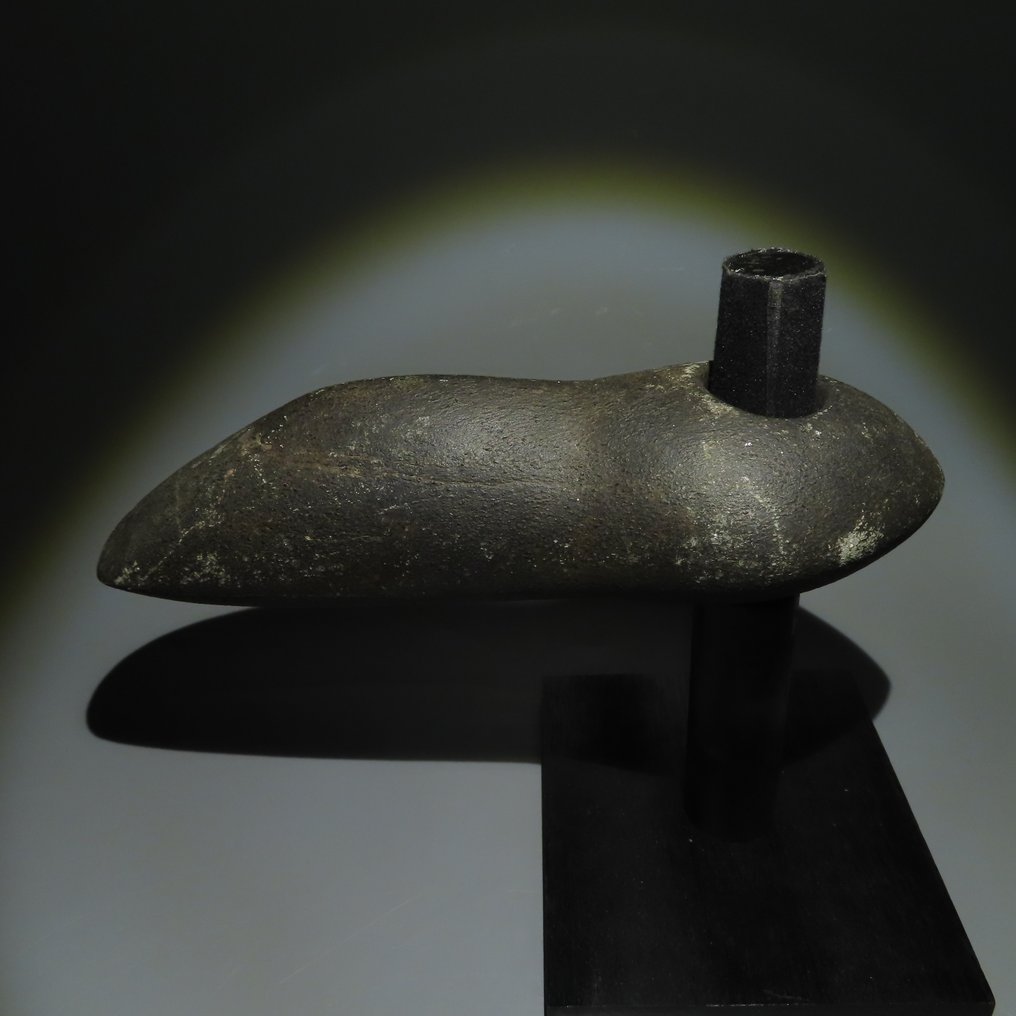 Europese Steen Noordse strijdbijl. 2500-1700 voor Christus. 19,5 cm L ...