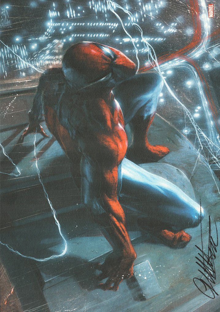 Spiderman - Fine Art Giclée - Gabriele Dell'Otto Signed - - Catawiki