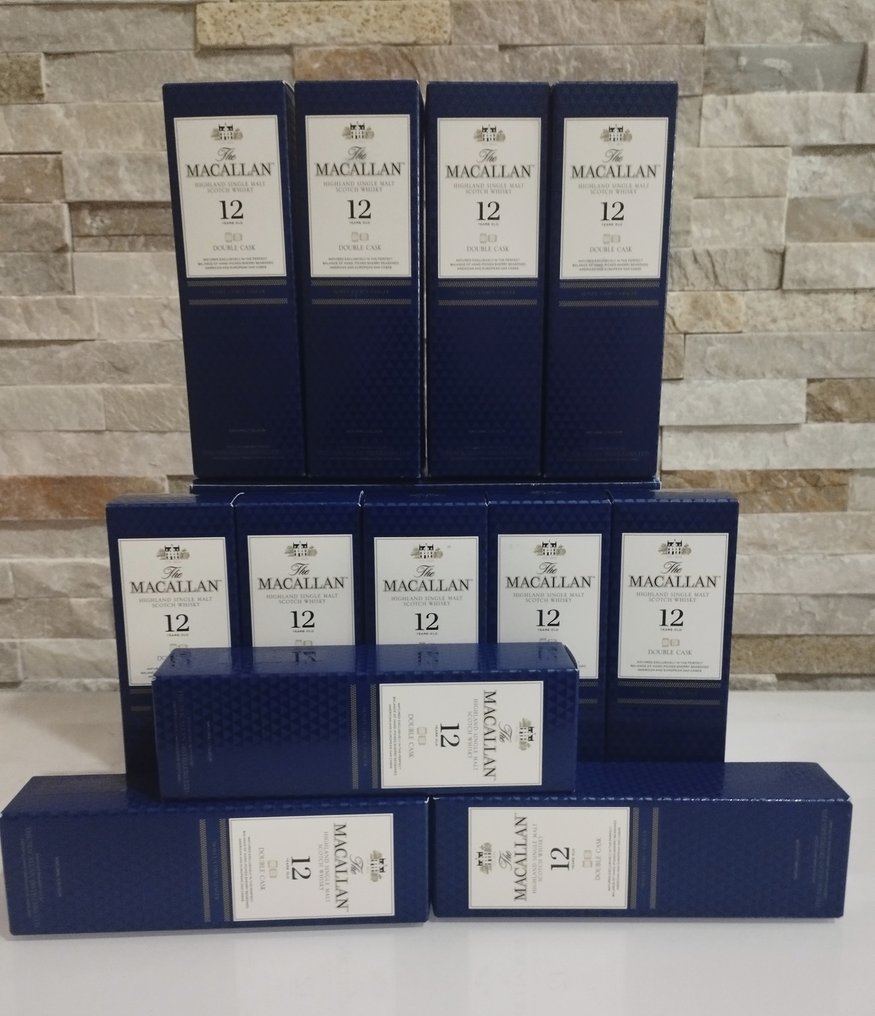 Macallan 12 years old - Double Cask miniatures - Original bottling ...