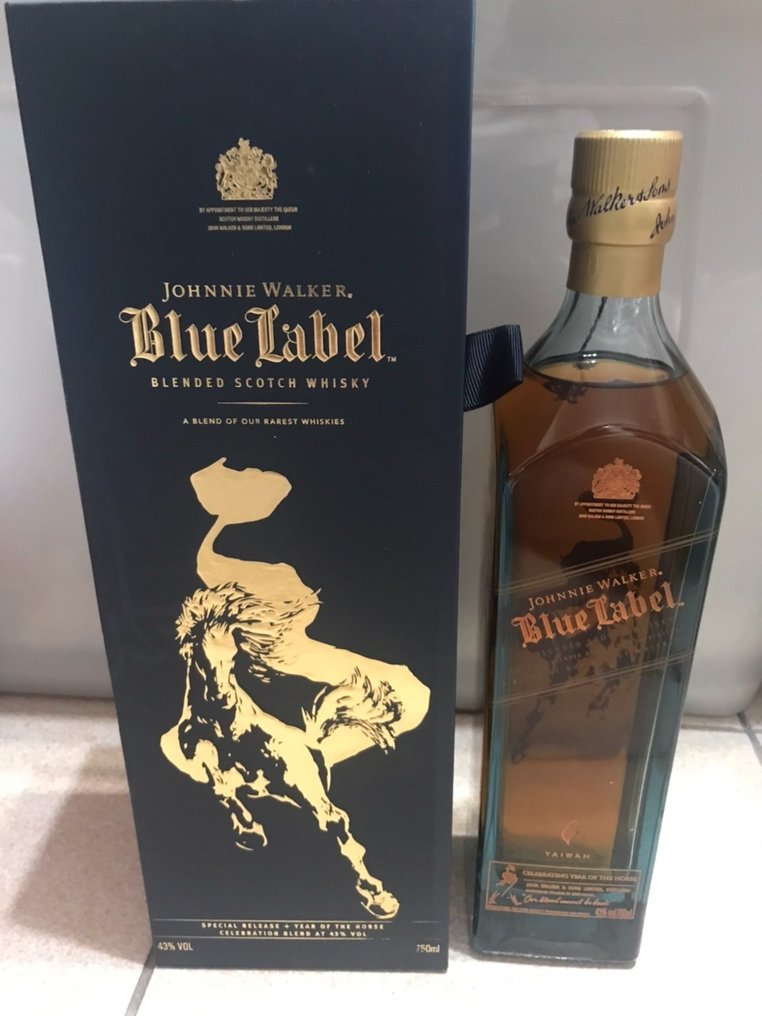 Johnnie Walker Blue Label - Year of The Horse - 750ml - Catawiki