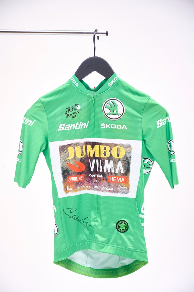 dorp klassiek Ontmoedigd zijn Team Jumbo-Visma - Tour de France 2022 - Wout van Aert - - Catawiki