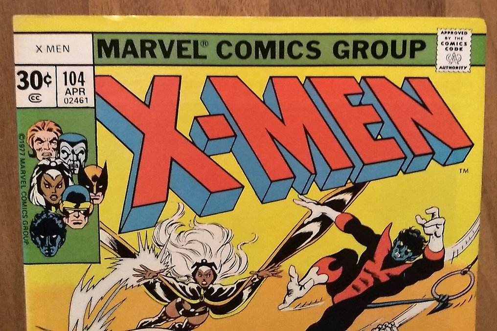 Uncanny XMen 104 1st cameo Starjammers! (1977) Catawiki