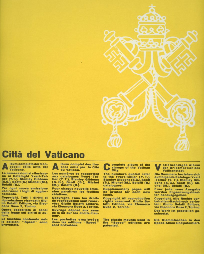 Vatican City 1929/1977 - collezione del periodo di Posta ...