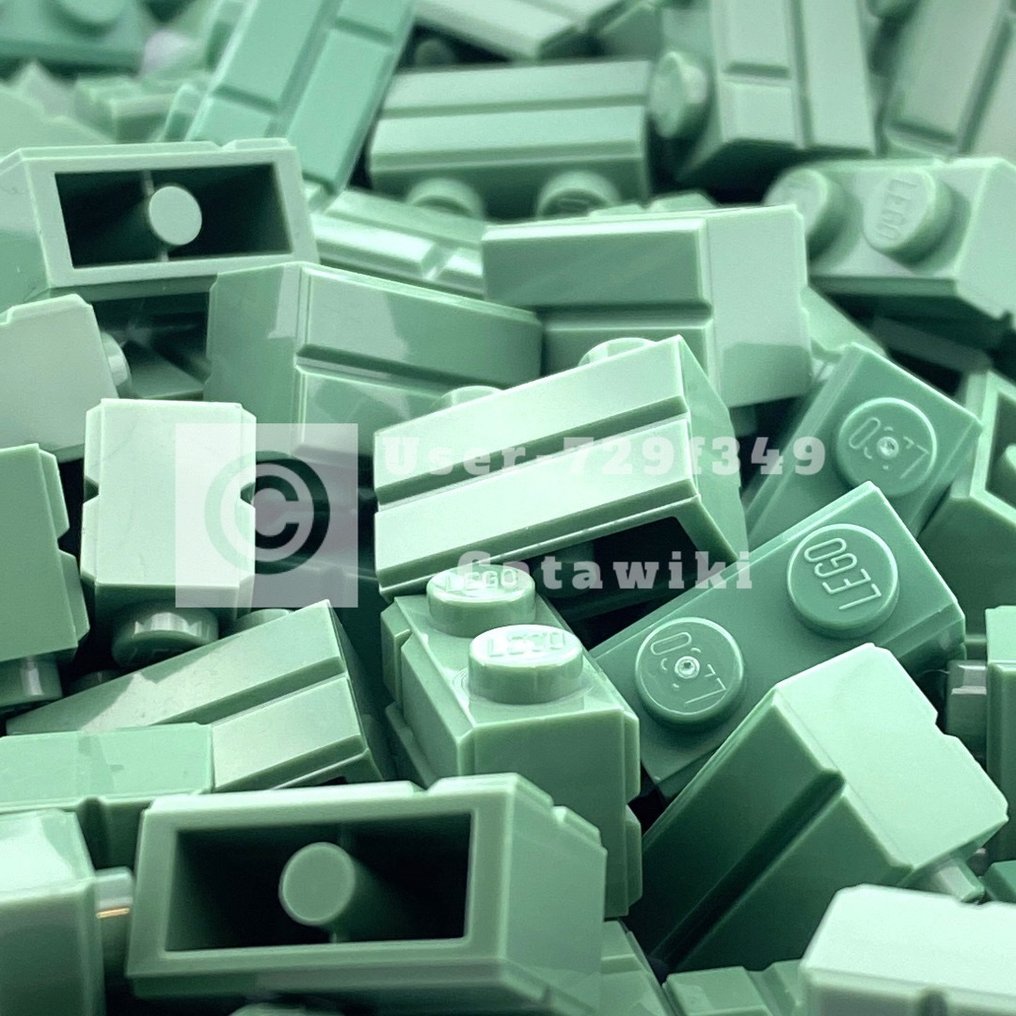 Lego - - Sandgrøn - - Catawiki
