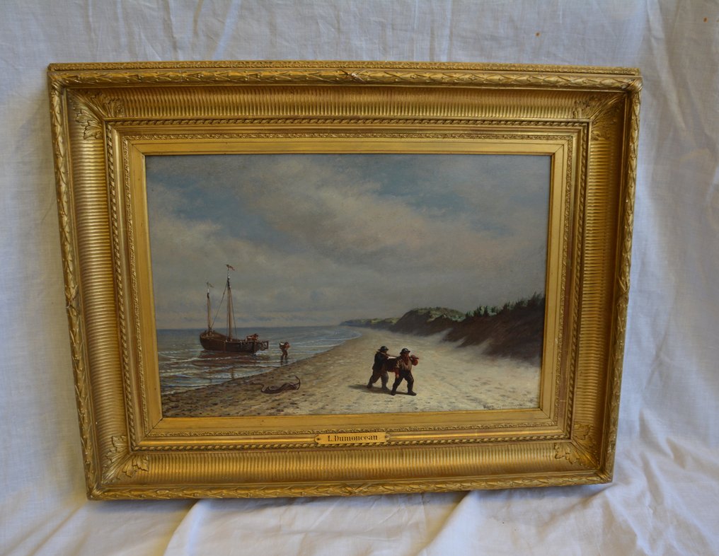 Leopold Dumonceau (18251893) Strandgezicht Catawiki