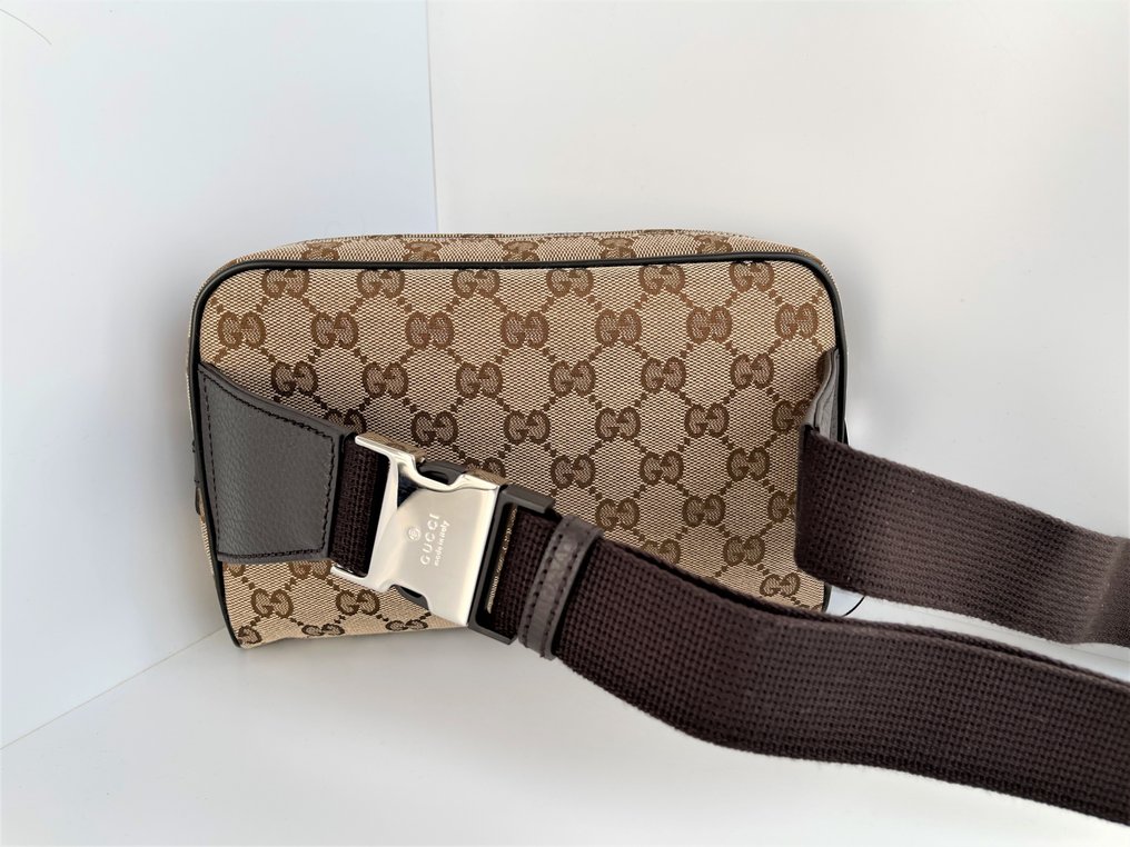 Gucci - New Gg Guccissima Canvas Fanny Pack Waist Belt Bag - Catawiki