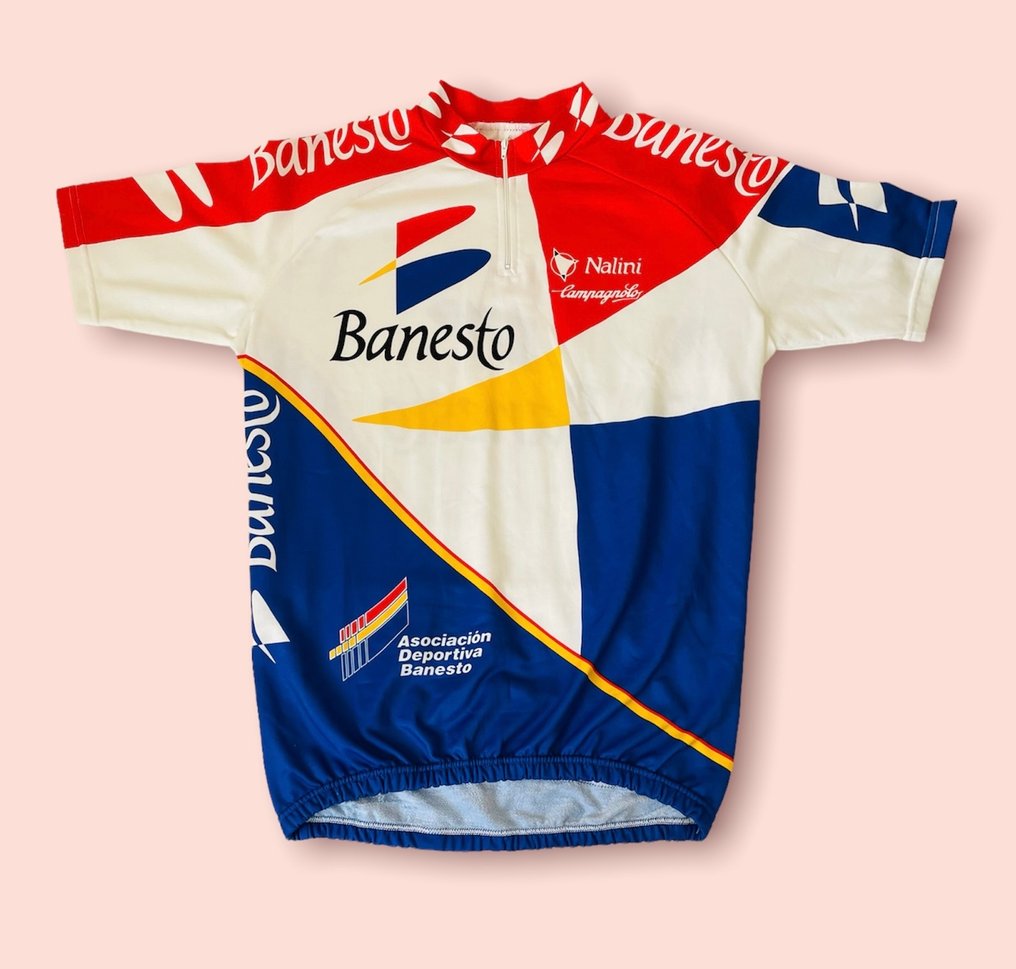 Banesto cycling sales jersey