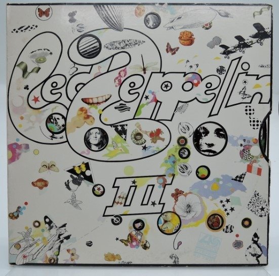 Led Zeppelin III (Early First First Rare US PR Presswell Press
