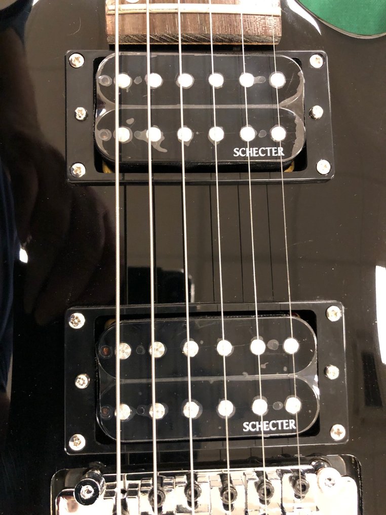 Schecter - Omen-6-fr-blk - Electric guitar - Catawiki