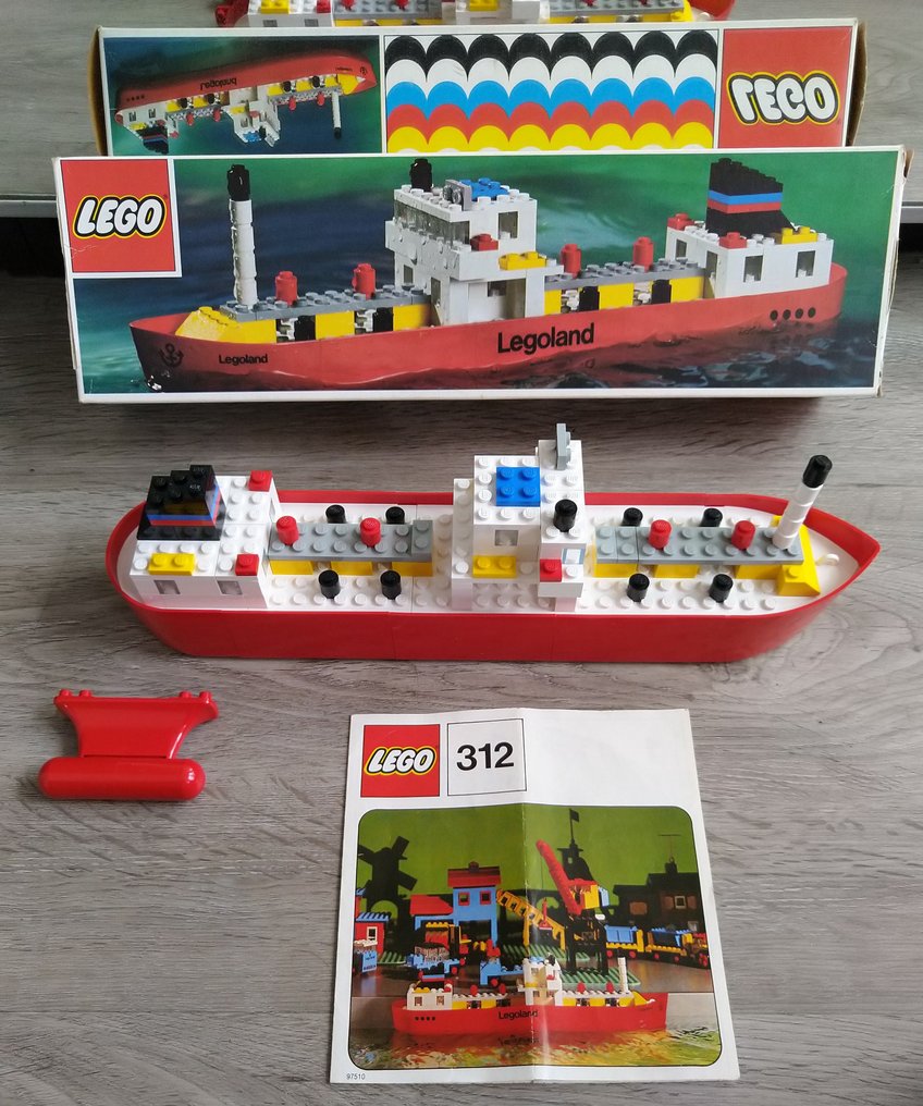 Fonetik alder instruktør Lego - Vintage - 312 - Skib Tanker - 1970-1979 - Danmark - Catawiki