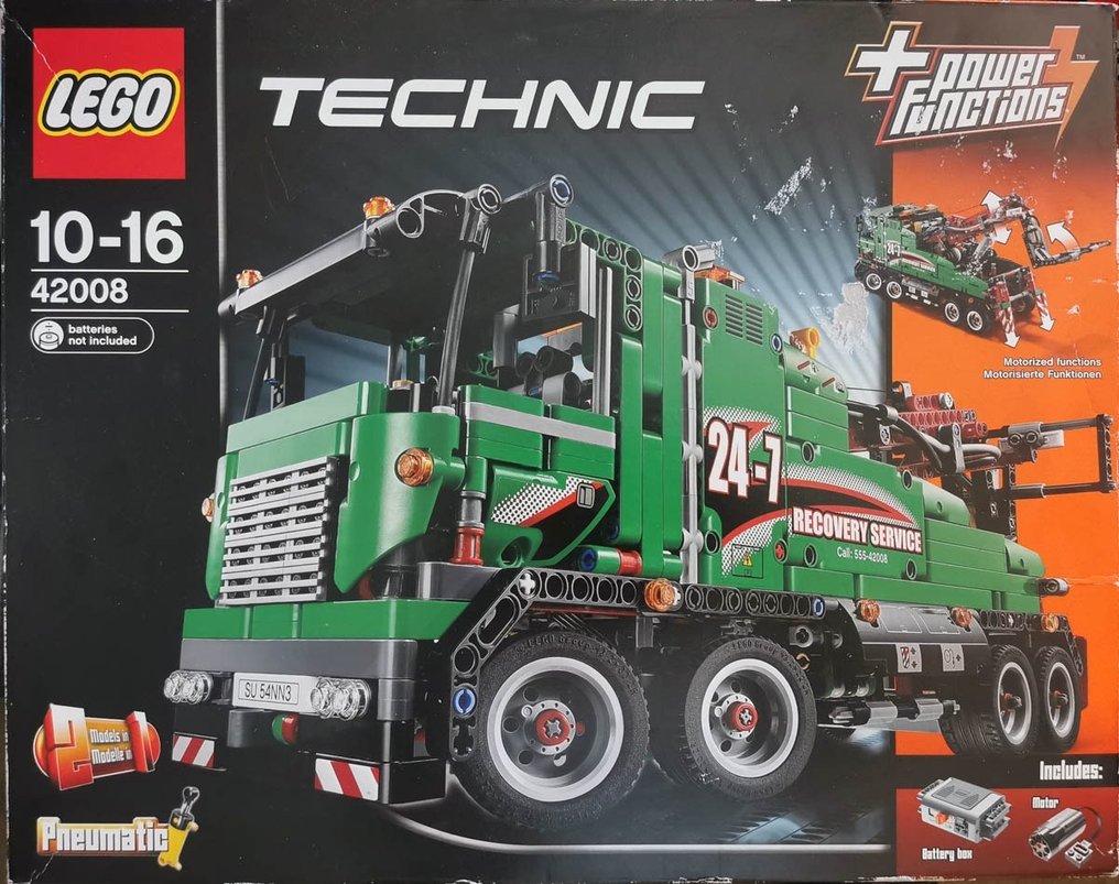 LEGO - Technic - 42008 - ABSCHLEPPTRUCK�?� Power Functions - 2010-2020 - Catawiki