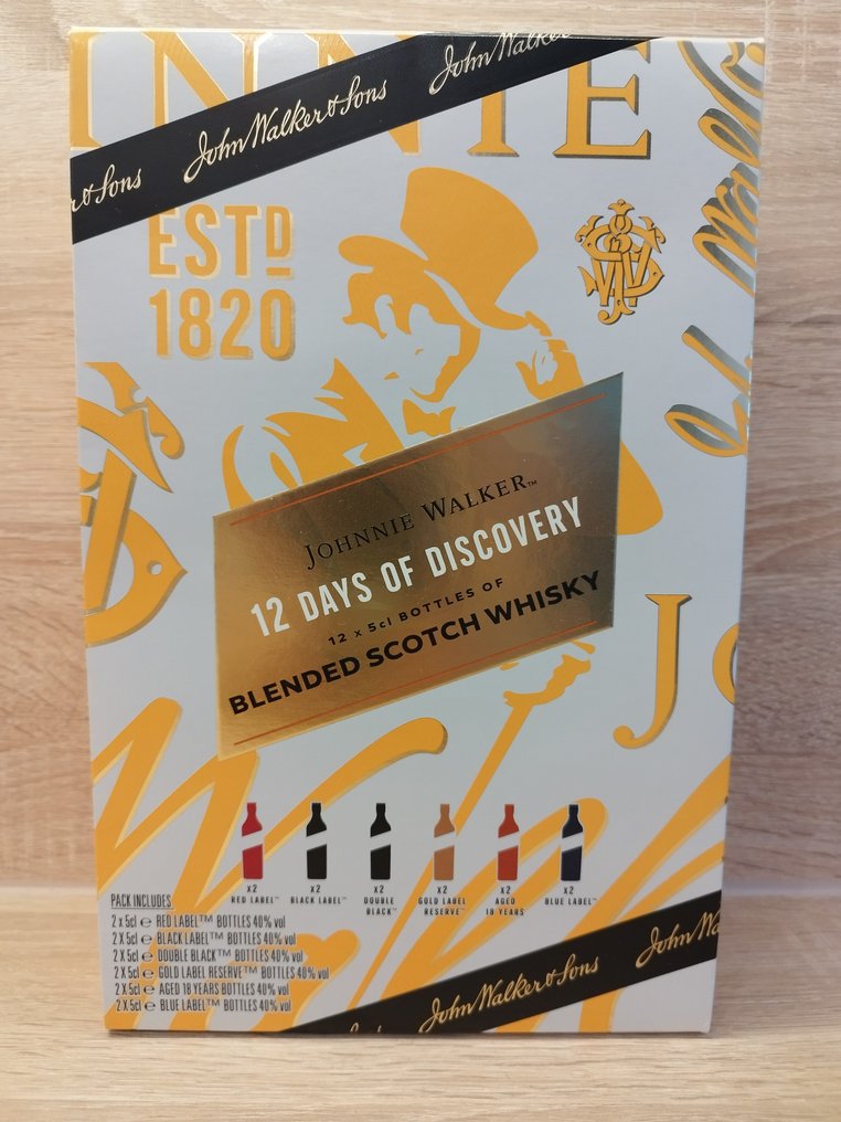 Johnnie Walker 12 Days of Discovery Advent Calendar 5cl Catawiki