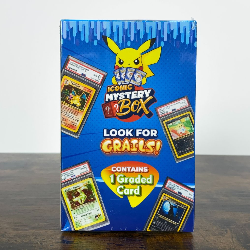 Iconic Mystery Box Graded Card Box Pokémon Mystery box Catawiki